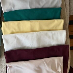 Chicos Micro feel tanks Multi color 
Size 2 (12-14) gently used 6 colors